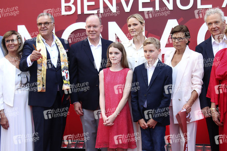 Einweihung des Themenbereichs Monaco mit Fürst Albert II. im Europa-Park in Rust