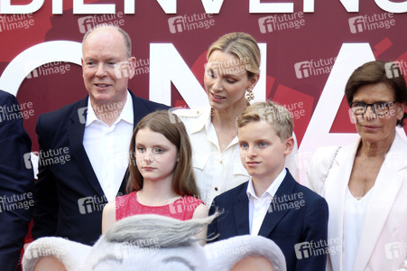 Einweihung des Themenbereichs Monaco mit Fürst Albert II. im Europa-Park in Rust