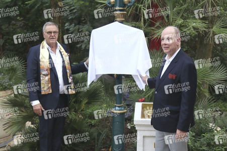 Einweihung des Themenbereichs Monaco mit Fürst Albert II. im Europa-Park in Rust