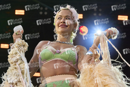 Konzert von Rita Ora in Wolfsburg