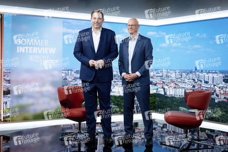 ARD-Sommerinterview mit Lars Klingbeil in Berlin