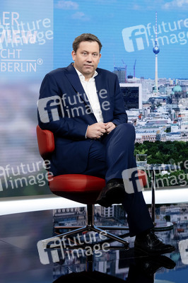 ARD-Sommerinterview mit Lars Klingbeil in Berlin