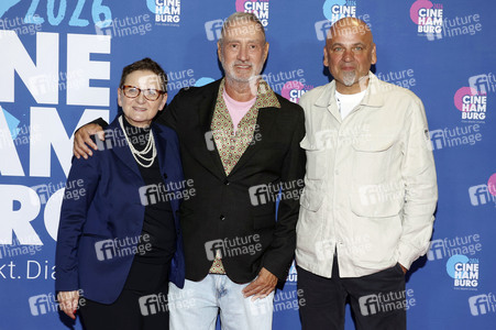 Verleihung der 'Gläsernen Leinwand' an Roland Emmerich in Hamburg