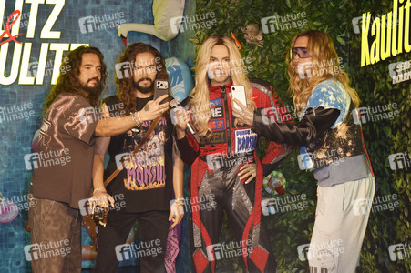 Enthüllung der Wachsfiguren von Bill und Tom Kaulitz in Berlin