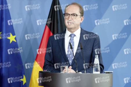 Pressestatement von Gerhard Karner und Alexander Dobrindt in Berlin