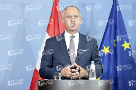 Pressestatement von Gerhard Karner und Alexander Dobrindt in Berlin