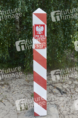 Deutsch-polnische Grenze auf Usedom