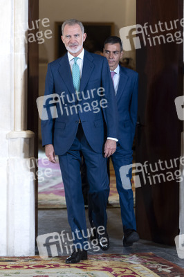 König Felipe empfängt Ministerpräsiden Sánchez in Palma