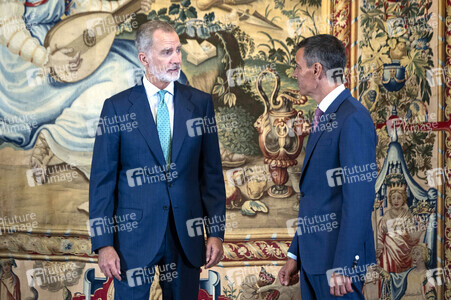 König Felipe empfängt Ministerpräsiden Sánchez in Palma