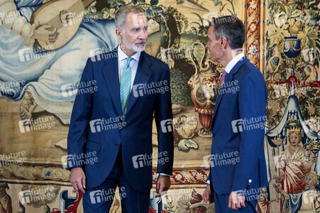 König Felipe empfängt Ministerpräsiden Sánchez in Palma