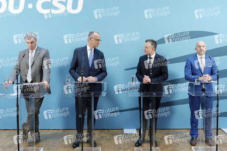 Sondersitzung der CDU/CSU-Bundestagsfraktion in Berlin