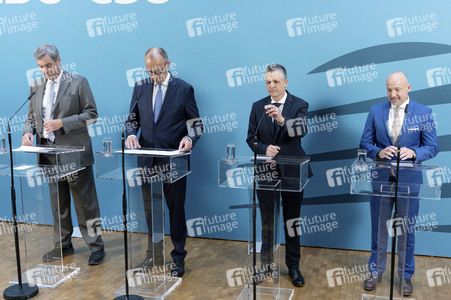 Sondersitzung der CDU/CSU-Bundestagsfraktion in Berlin