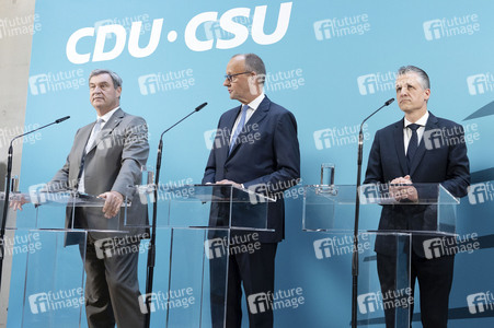 Sondersitzung der CDU/CSU-Bundestagsfraktion in Berlin