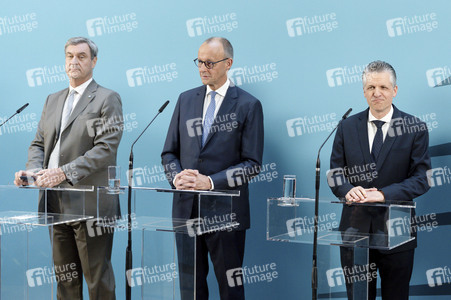 Sondersitzung der CDU/CSU-Bundestagsfraktion in Berlin