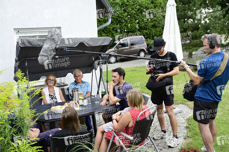 Felix Neureuther beim ARD-Dreh '#unsereKinder' in Meuselwitz