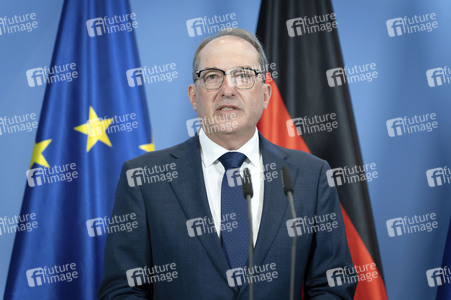 Pressekonferenz zur Reform des Rechts der Nachrichtendienste in Berlin