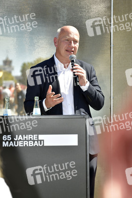 Pressekonferenz 65 Jahre Mauerbau in Berlin
