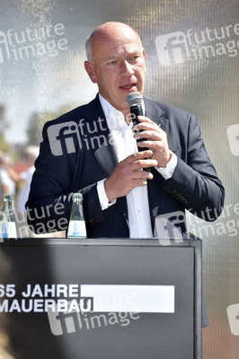 Pressekonferenz 65 Jahre Mauerbau in Berlin