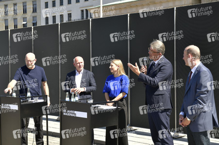 Pressekonferenz 65 Jahre Mauerbau in Berlin