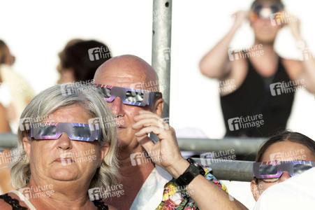Sonnenfinsternis über Spanien
