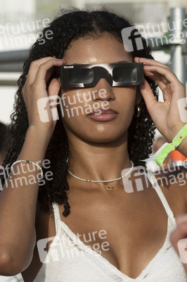 Sonnenfinsternis über Spanien