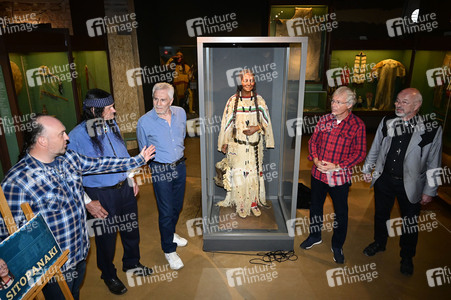 Namensgebung der historischen Blackfoot-Frau im Karl-May-Museum in Radebeul