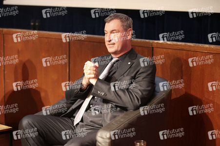 Sven Schulze und Markus Söder beim Landtagswahlkampf in Sachsen-Anhalt in Wernigerode