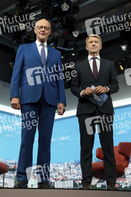 ARD-Sommerinterview mit Friedrich Merz in Berlin