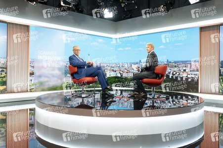 ARD-Sommerinterview mit Friedrich Merz in Berlin
