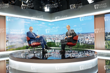 ARD-Sommerinterview mit Friedrich Merz in Berlin