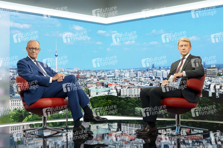ARD-Sommerinterview mit Friedrich Merz in Berlin