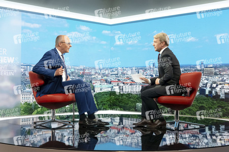 ARD-Sommerinterview mit Friedrich Merz in Berlin