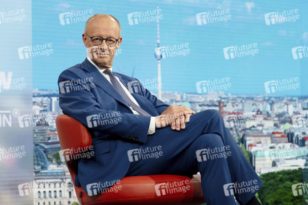 ARD-Sommerinterview mit Friedrich Merz in Berlin