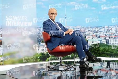 ARD-Sommerinterview mit Friedrich Merz in Berlin