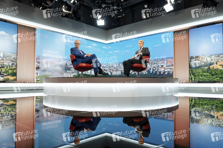 ARD-Sommerinterview mit Friedrich Merz in Berlin