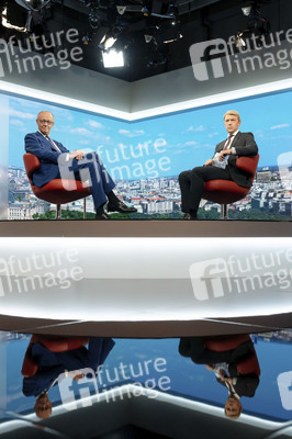 ARD-Sommerinterview mit Friedrich Merz in Berlin
