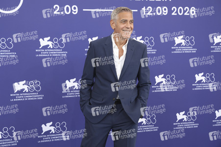 Photocall mit George Clooney, Internationale Filmfestspiele von Venedig 2026