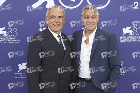 Photocall mit George Clooney, Internationale Filmfestspiele von Venedig 2026