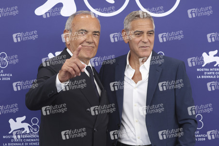 Photocall mit George Clooney, Internationale Filmfestspiele von Venedig 2026