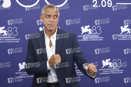 Photocall mit George Clooney, Internationale Filmfestspiele von Venedig 2026