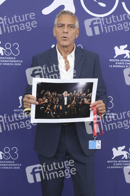 Photocall mit George Clooney, Internationale Filmfestspiele von Venedig 2026