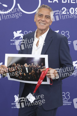 Photocall mit George Clooney, Internationale Filmfestspiele von Venedig 2026