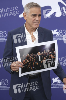 Photocall mit George Clooney, Internationale Filmfestspiele von Venedig 2026