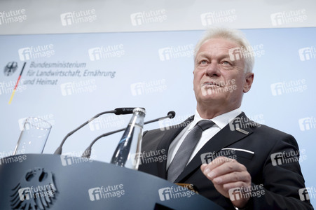 Pressekonferenz zur Vorstellung des Ernteberichts 2025 in Berlin