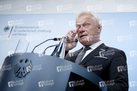 Pressekonferenz zur Vorstellung des Ernteberichts 2025 in Berlin