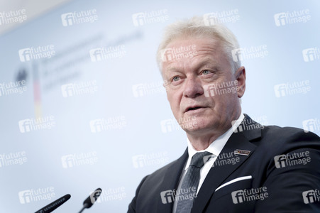Pressekonferenz zur Vorstellung des Ernteberichts 2025 in Berlin