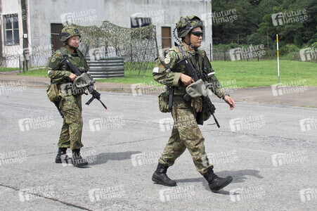 Militärübung 'Brunet Takamori 26' in Shikama