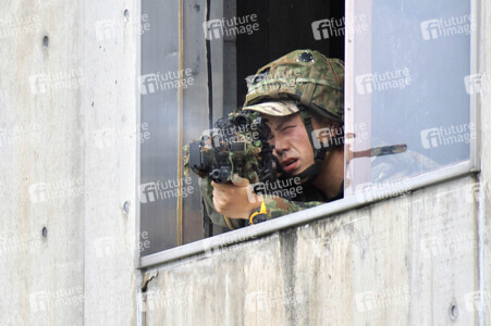 Militärübung 'Brunet Takamori 26' in Shikama