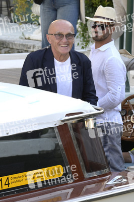 Abfahrt von Jack O'Connell und Danny Boyle vom Hotel Excelsior, Internationale Filmfestspiele von Venedig 2026