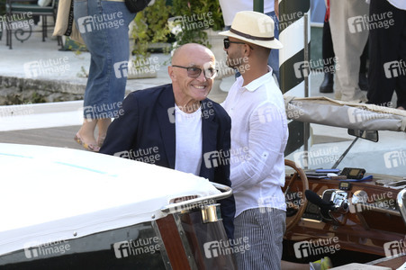 Abfahrt von Jack O'Connell und Danny Boyle vom Hotel Excelsior, Internationale Filmfestspiele von Venedig 2026